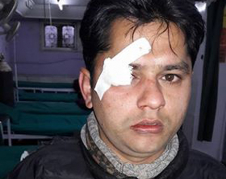 ANNFSU leader Gautam injured in clash with ANNISU